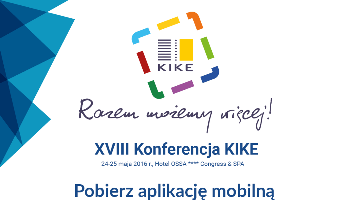 Blog - XVIII Konferencje KIKE wspiera MKonferencja